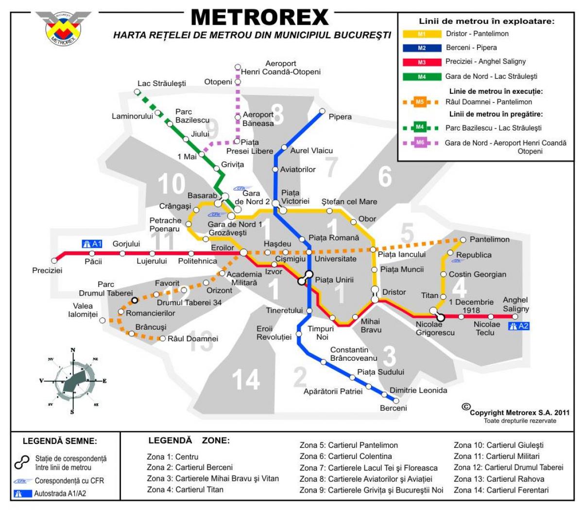 Karte metrorex 