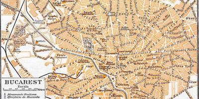 Vecrīgā bukarestē karte