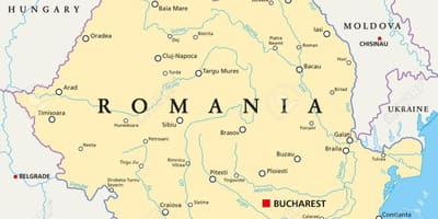 Kapitāla rumānijas karte